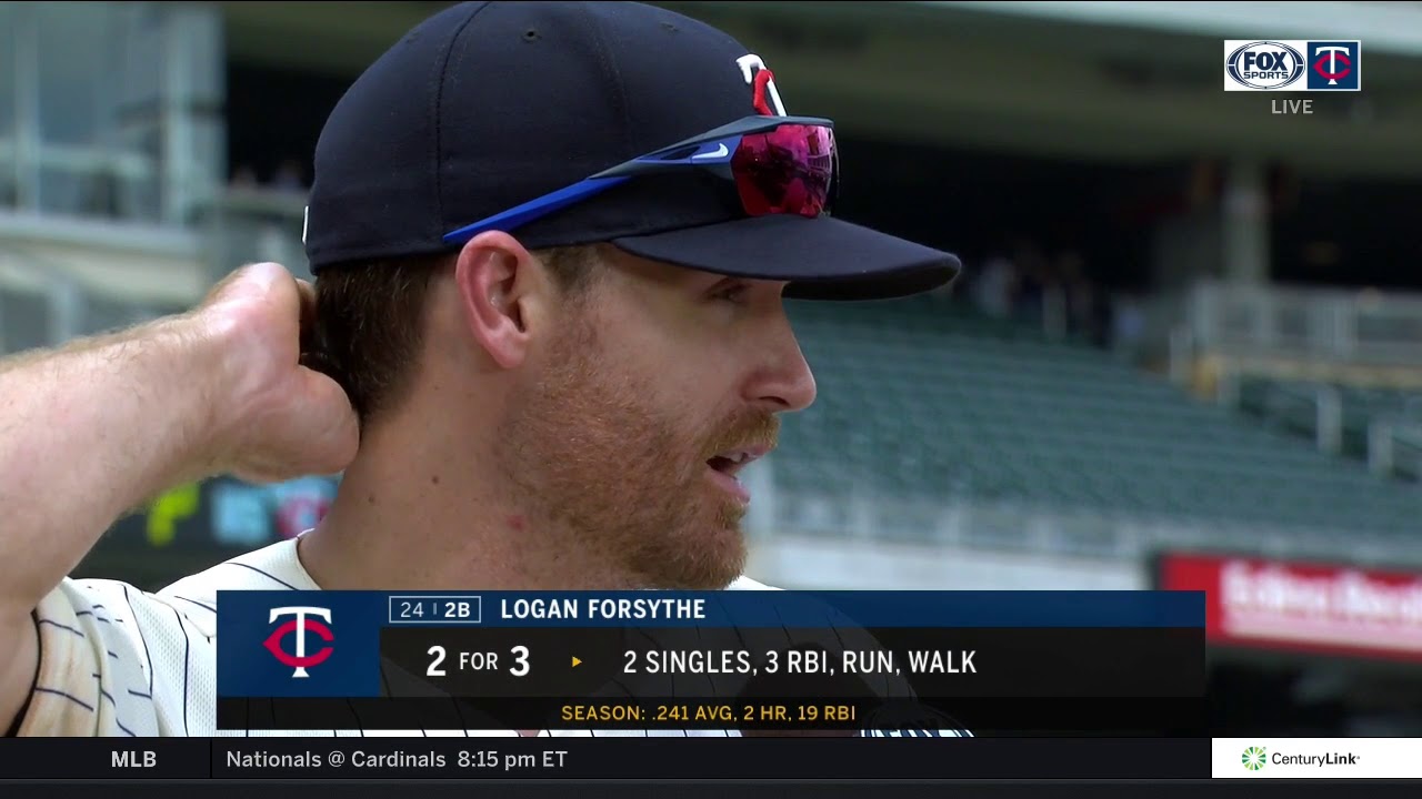 Twins' Forsythe on getting to know his new teammates