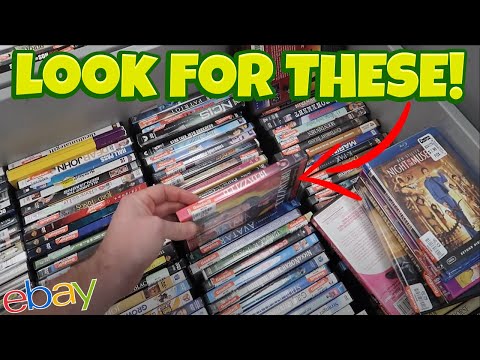 These Movies Are Worth $100s EACH! Thrifting Goodwill | Buying And Selling On Ebay And Amazon FBA!