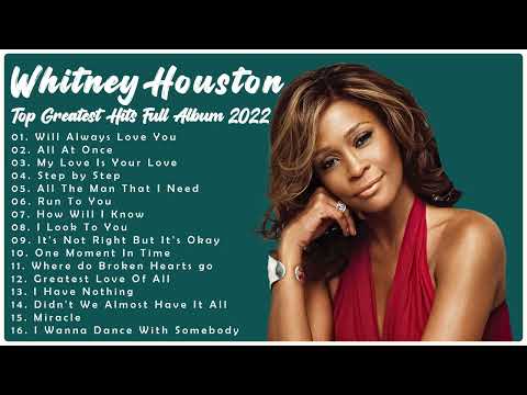 Whitney Houston Greatest Hits Full Album No Ads - Top 20 Best Songs Of Whitney Houston 2022