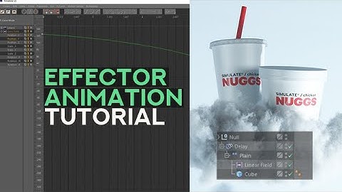 Smoother Animations Using Effectors in Cinema 4D (Tutorial)