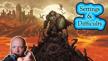 Doom: The Dark Ages ● Settings & Difficulty Options On PS5 Pro