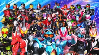 【作業用bgm】仮面ライダーシリーズ 歴代主題歌メドレーver.2