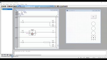 Diseño de la secuencia de un semaforo usando lenguaje ladder y bobinas set y reset.
