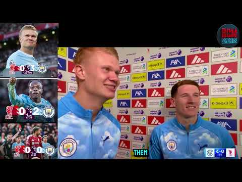 HAALAND & DOKU SILENCE ANFIELD! Liverpool 0-3 Man City (Gravenberch RED CARD Drama!) 😱🔥