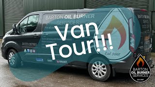 The Much Requested Van Tour!!