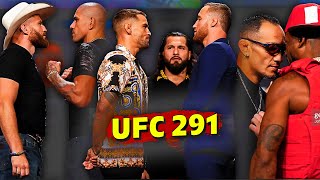 UFC 291 / Огромный Перейра, худой Порье и Заряженный Тони Фергюсон.