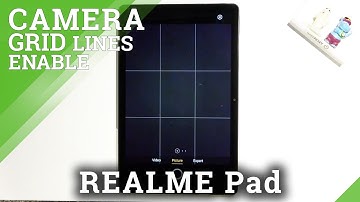 How to Turn On / Turn Off Camera Grid Lines on REALME Pad