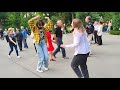 Двi лебiдки Танцы 🕺🕺🕺 в парке Горького Июнь 2021 Харьков
