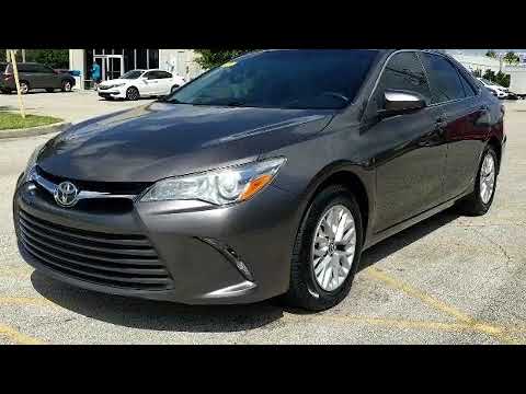 2016 Toyota Camry LE in Orlando, FL 32837 - YouTube