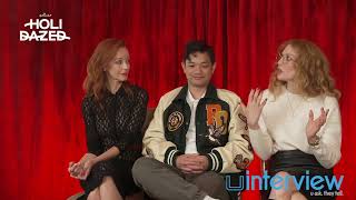 Lindy Booth, Rachelle Lefevre & Osric Chau Diversity In Hallmarls Holidazed