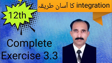 Exercise 3.3 Class 12 Math | Integration by substitution method | Ics part2