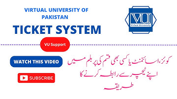 Contact Teacher and Virtual University || Any issue in Quiz, Assignment || VU Support System.