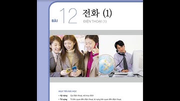 Tiếng Hàn Sơ Cấp 1 Bài 12  Luyện Nghe có đáp án