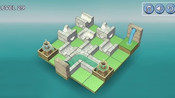 Easy - Level 29 | Flow Water Fountain 3D Puzzle