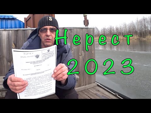 НЕРЕСТОВЫЙ ЗАПРЕТ 2023 г. Читаем закон, вспоминаем правила.