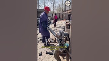 After stripping the insulation off a giant cable, you get the copper wire