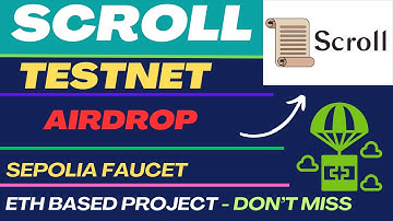 Scroll Testnet Airdrop | Scroll Airdrop #crypto #cryptoairdrop
