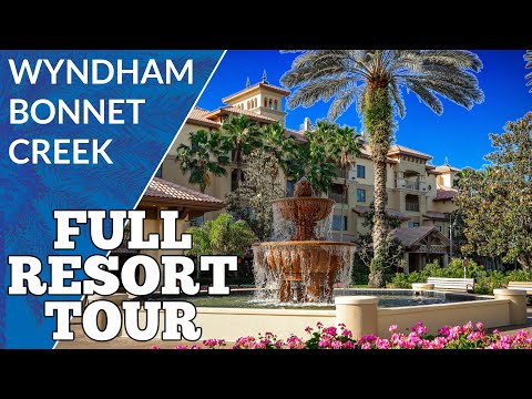 Let's Take a Walk Around Club Wyndham Bonnet Creek, Orlando Florida - Resort Tour!