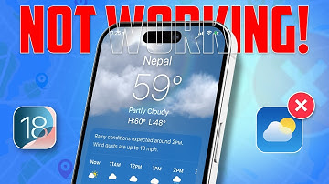 How To Solve Weather App Not Working on iPhone | Fix Weather App Issues