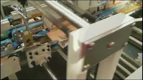 ZH 780 Crash bottom lock folding gluing machine