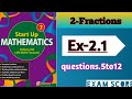 Viva education start up mathematics fractions  ex21  by exam score