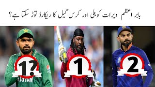 Can Babar Azam broke Chris Gayle and Virat Kohli fastest 8000 runs T20 Record ? | Babar vs Kohli