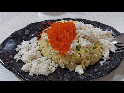 Happy Hawkers. King of Fried Rice. Fried Rice at a Coffee Shop in Jurong