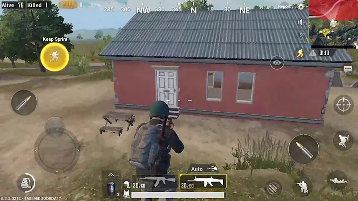 Messing around on pubg mobile