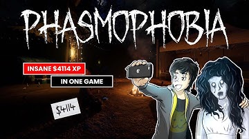 Insane 11.47x XP Run on Camp Woodwind | Phasmophobia Custom Difficulty - Part 1