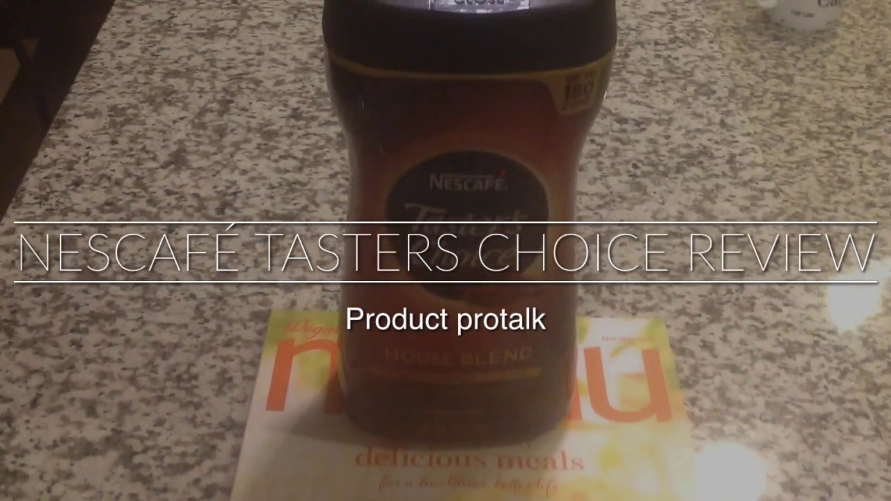 Nescafé taster's choice review YouTube