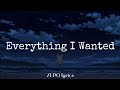 Billie Eilish - Everything I Wanted [Lyrics]