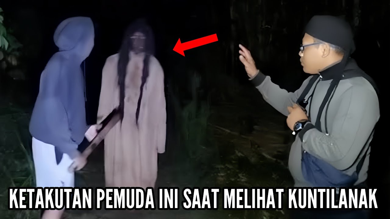 Merinding di hadang Kuntilanak waktu lewat hutan sendiri ketemu sosok kuntilanak paling seram