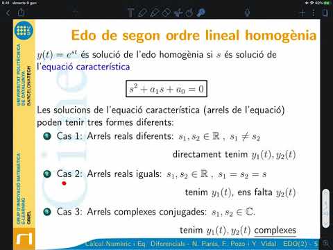 Vídeo: Com Trobar Una Corba De Segon Ordre