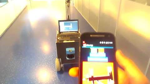 ROS Robot controlled by Android Application