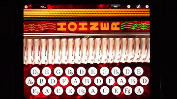 Hohner SqueezeBox iPad App MIDI Demo