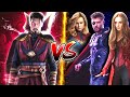 Evil Dr Strange Vs Thor, Captain Marvel & Scarlett Witch / Who is more powerful ?? ( Hindi )