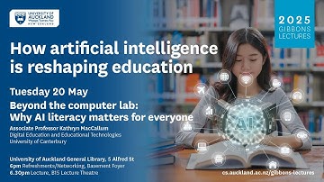 Gibbons Lecture Series 2025 | Beyond the Computer Lab: Why AI Literacy Matters for Everyone