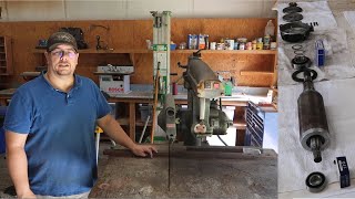 Dewalt Radial Arm Saw GA Restoration - Part 2 - Motor Bearings