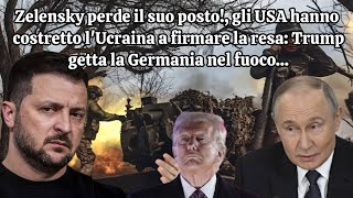 Download Lagu Zelensky perde il suo posto, gli USA hanno costretto l'Ucraina a firmare la resa: Trump getta la ger MP3