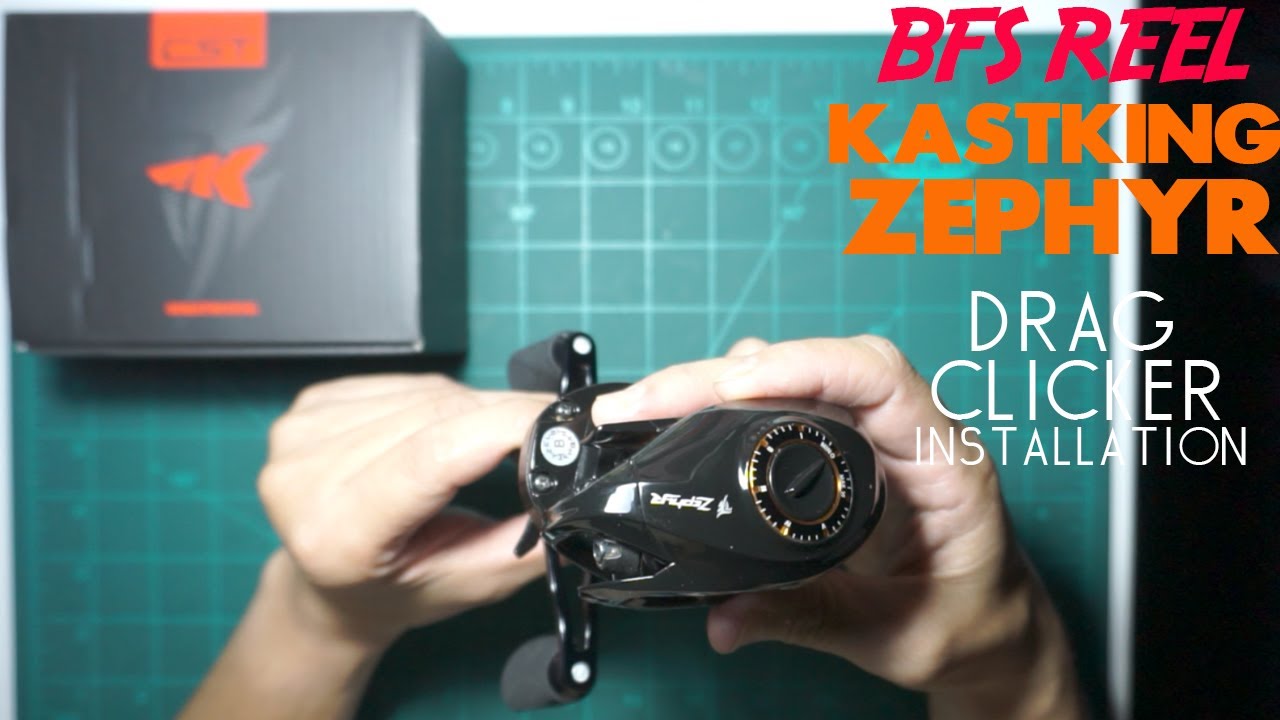 KASTKING ZEPHYR a BFS Reel Short Review and Drag Clicker