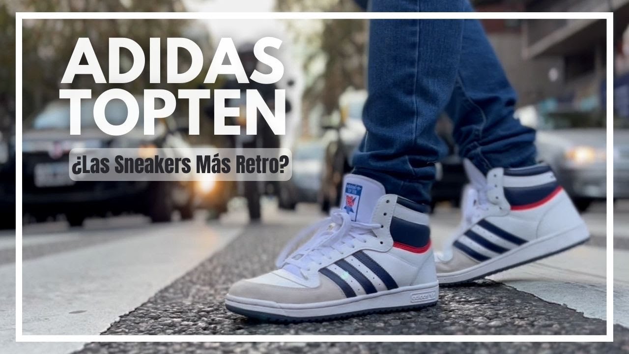 Del Norte De tormenta Ingresos Adidas TopTen: un modelo que marcó el estilo de los 80 - YouTube