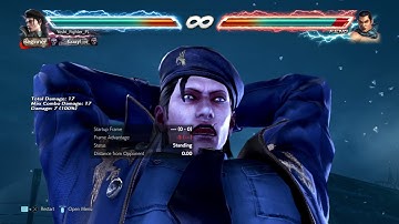 TEKKEN™7 - Sergei Dragunov Move List & Combos (Command List) + Frame Data