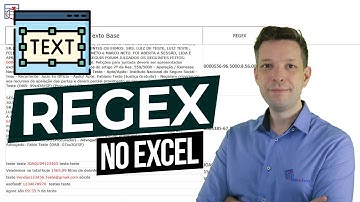 REGEX Excel - Expressões Regulares