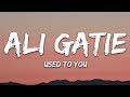 Ali Gatie - Used to You (Lyrics)