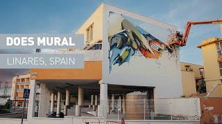 Does - Mural Linares, Spain