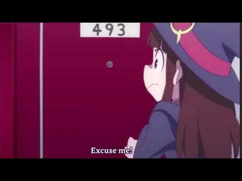Akko opens the wrong door