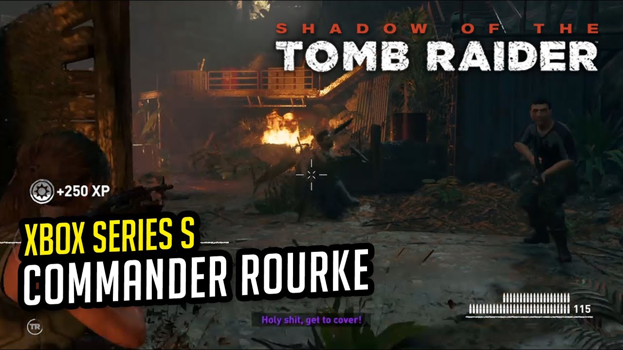 Commander Rourke Concept SHADOW OF THE TOMB RAIDER (XBOX Series S) - Commander Rourke - YouTube