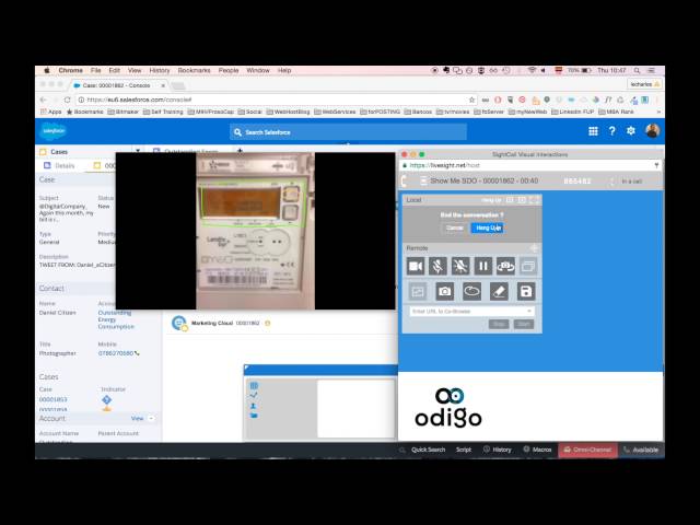 Odigo for Utilities - Demo by screencast