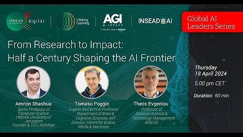 Global AI Leaders Series Part 1: From Research to Impact: Half a Century Shaping the AI Frontier