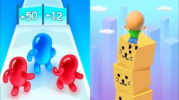 Join Blob Class 3D VS Cube Surfer! - Gameplay Walkthrough Android iOS